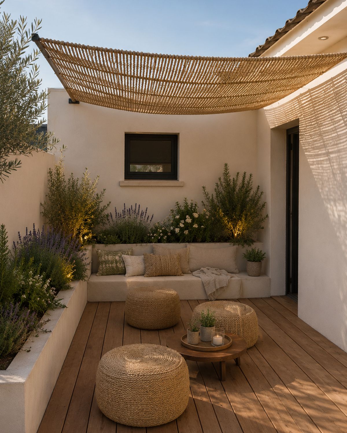Amenagement exterieur et terrasse en Provence